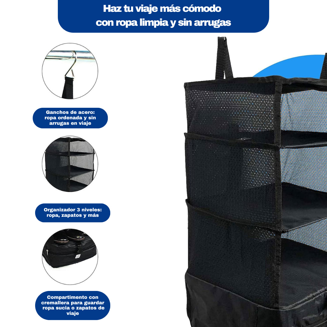 Lugori™ Organizador de equipaje plegable