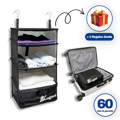 Lugori™ Organizador de equipaje plegable